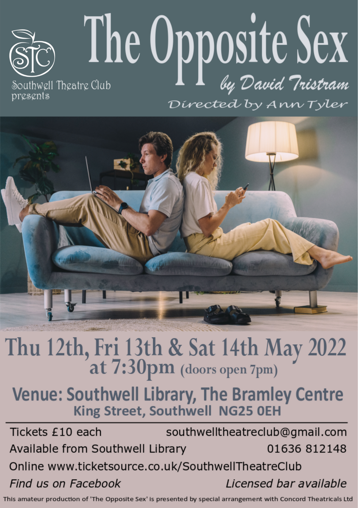 The Opposite Sex – Comedy in Southwell Library picture
